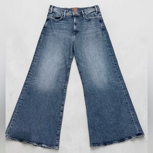 MOTHER The Hustler Roller Jeans in Medium Blue Wash